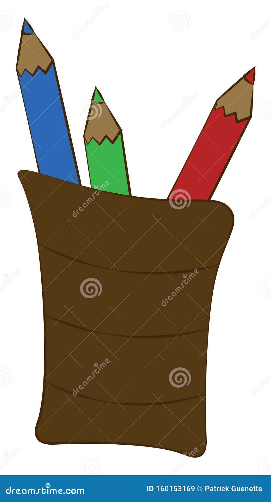 https://thumbs.dreamstime.com/z/painting-brown-colored-pencil-case-holding-three-sharpened-color-pencils-blue-green-red-colors-vector-drawing-160153169.jpg