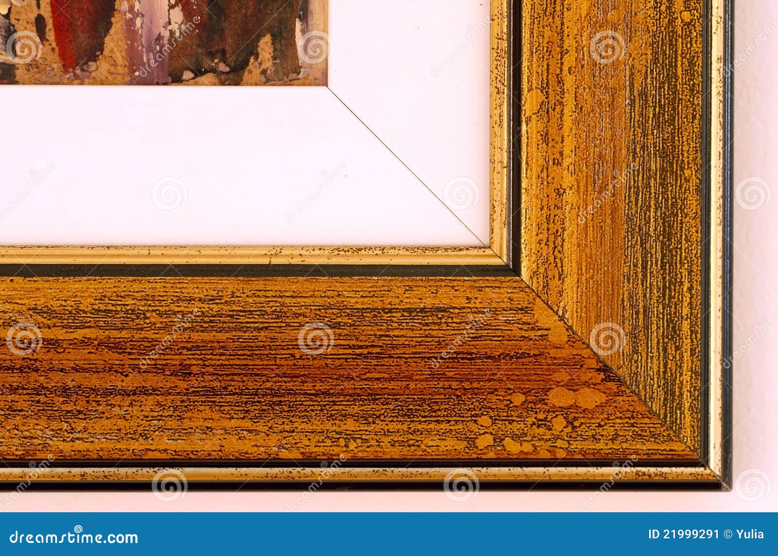 Painting frame details stock image. Image of gold, painted 21999291