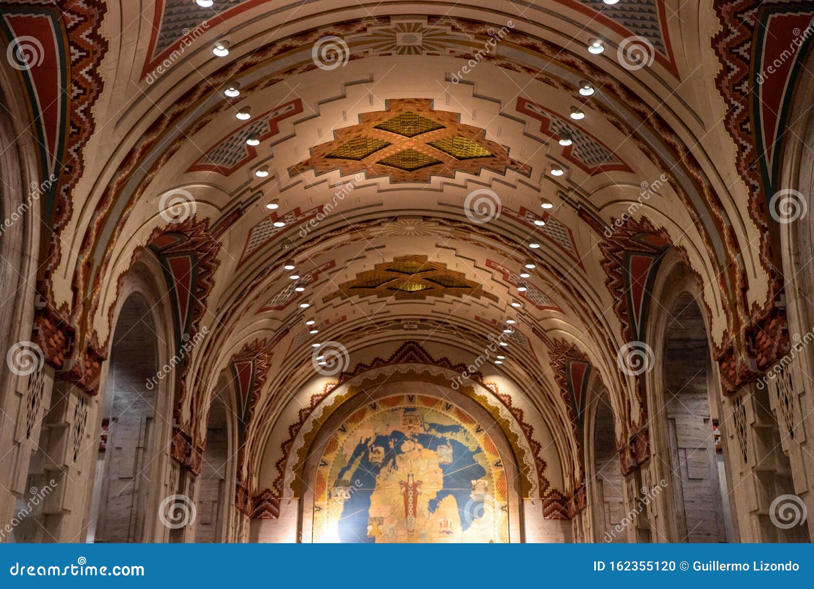 painting in the guardian building in detroit michigan