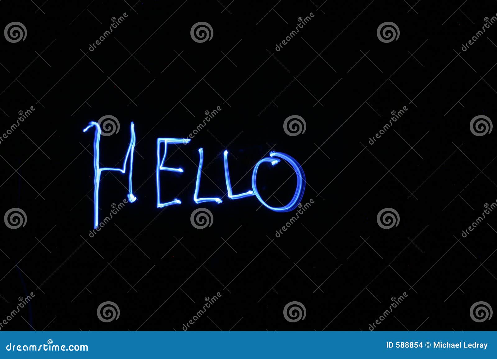 painting hello in thin air with light with time laps aka bulb exposure
