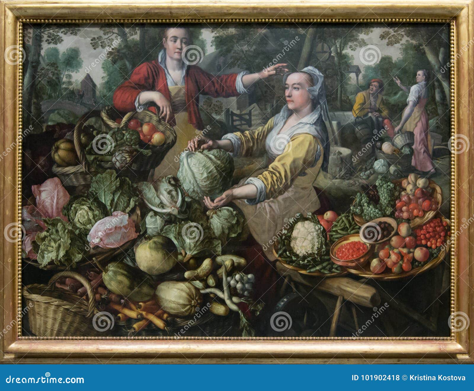 Joachim Beuckelaer The Four Elements Fire 1570 Museum Quality Oil Painting Reproduction D4560