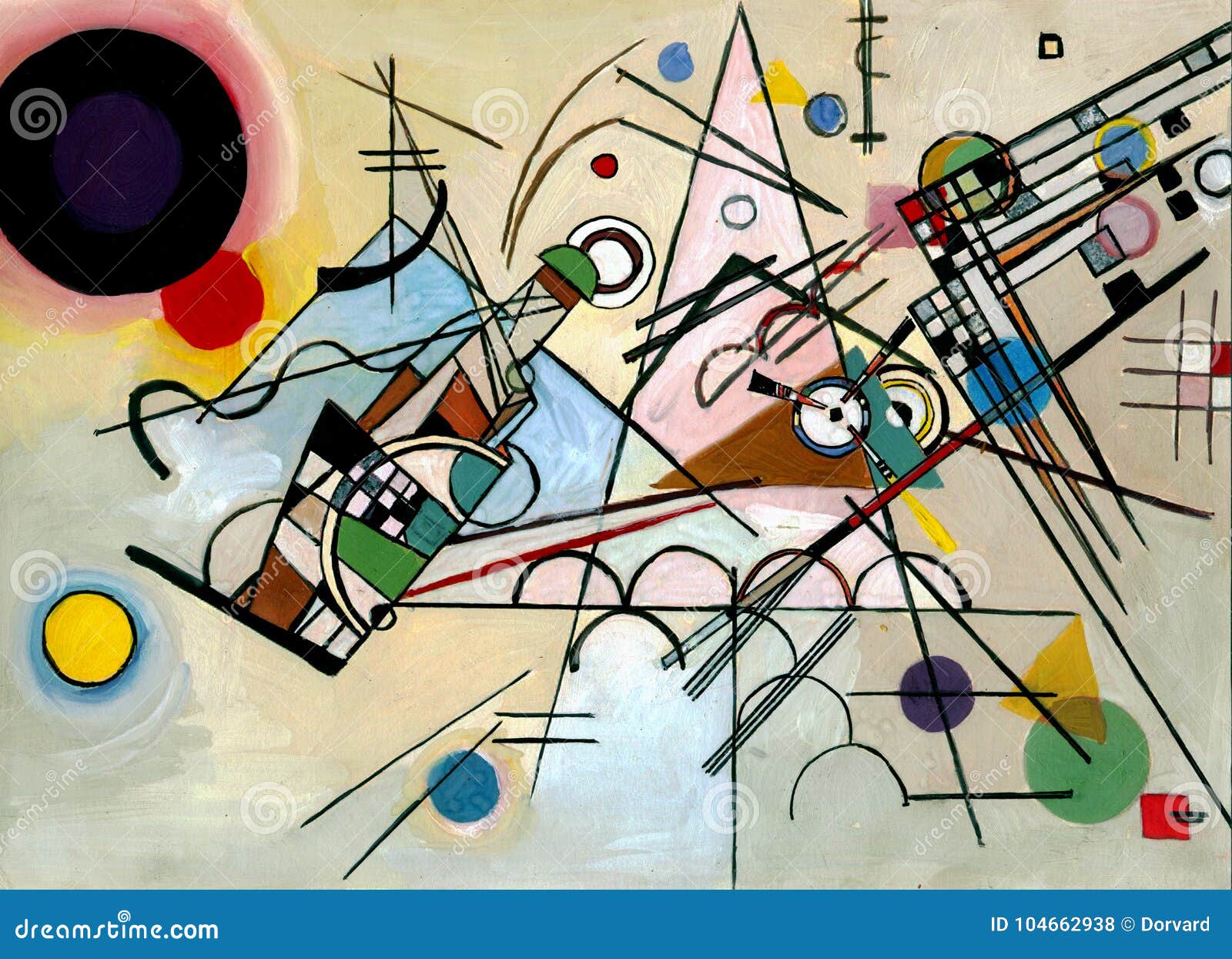 Painting Kandinsky Stock Illustrations – 268 Painting Kandinsky Stock  Illustrations, Vectors & Clipart - Dreamstime