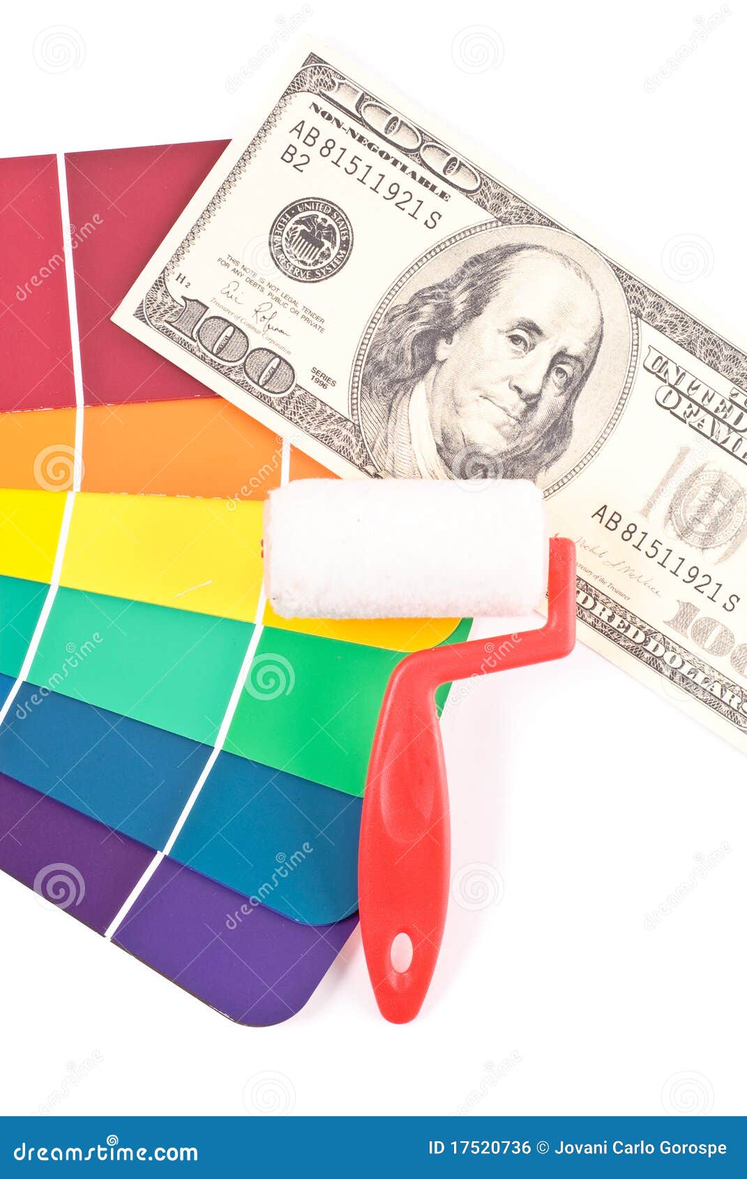 Painting Your Home Concept stock photo. Image of colorful 17520736