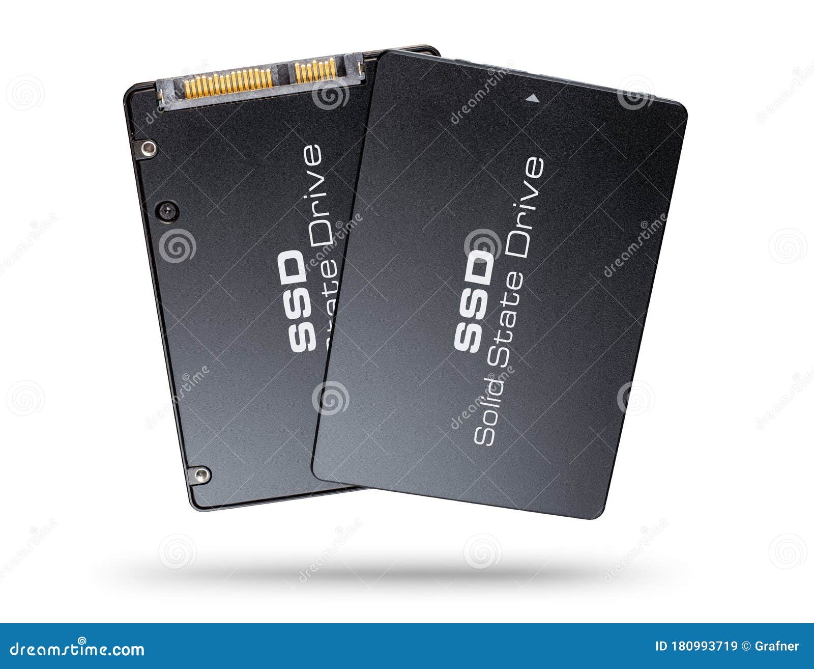 lobby Sheet Vibrate Pair of Black Golden SSD Solid State Drive Computer Hard Disk Flash Memory  Front and Back Side Isolated White Background. Pc Data Stock Image - Image  of data, equipment: 180993719