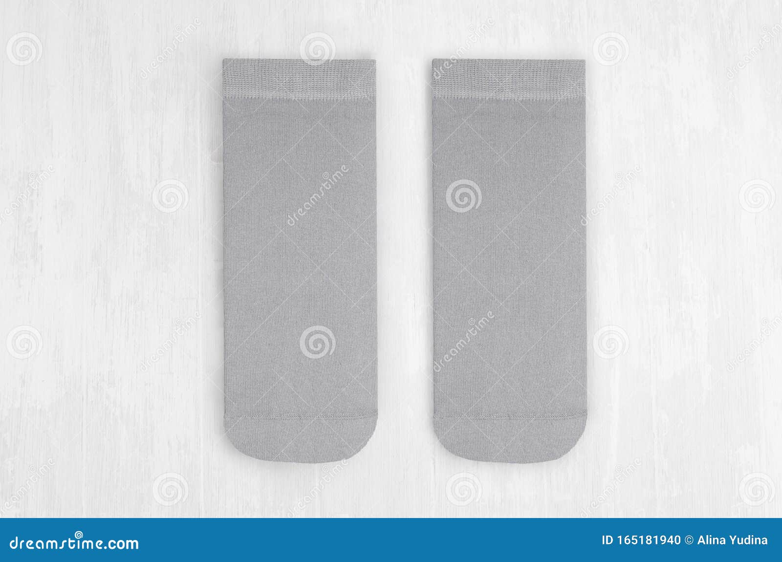 Download Pair Blank Grey Small, Low Socks Flat Lay On White Wood ...