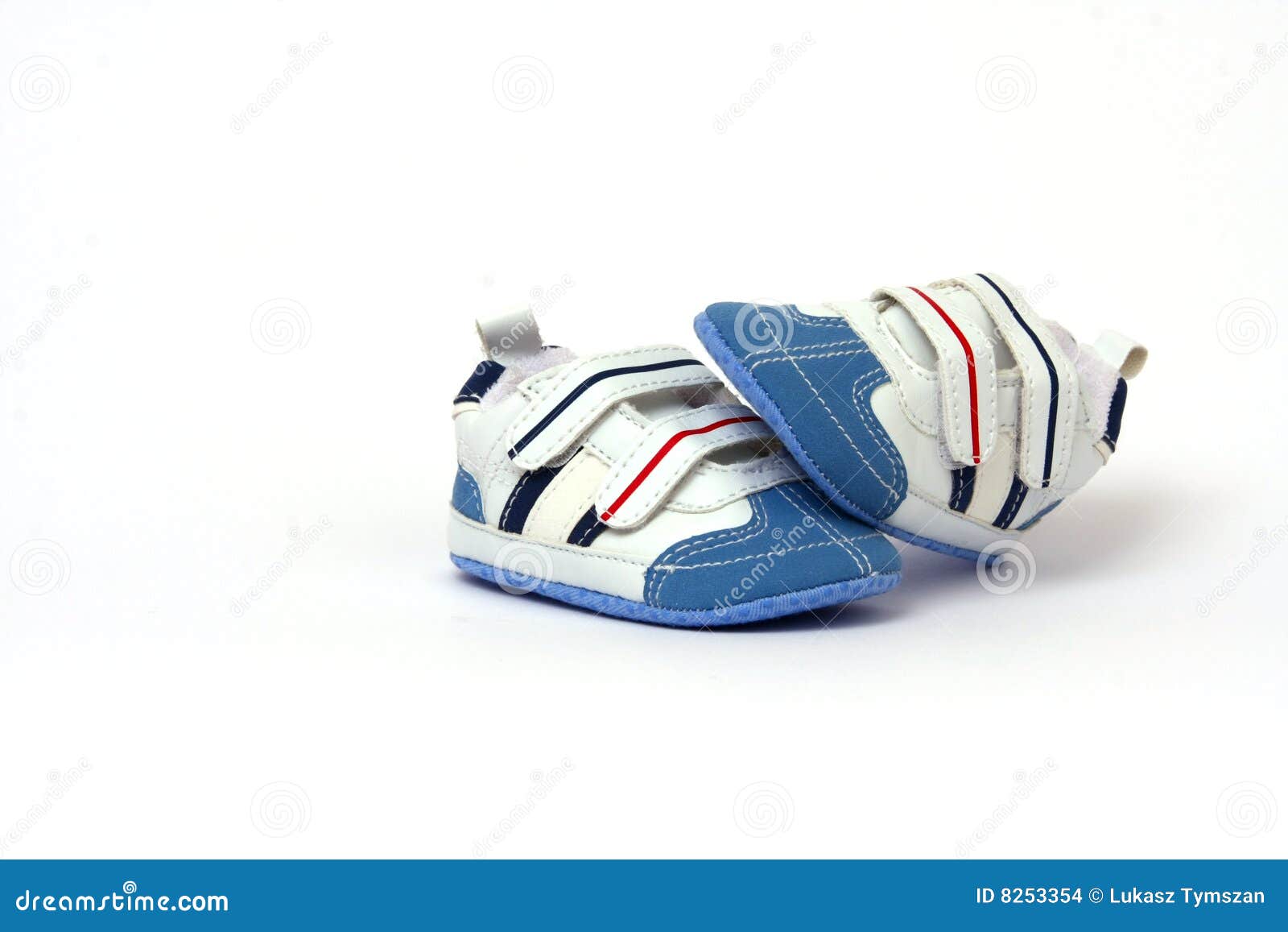 Pair of child s shoes stock photo. Image of closeup, isolated - 8253354
