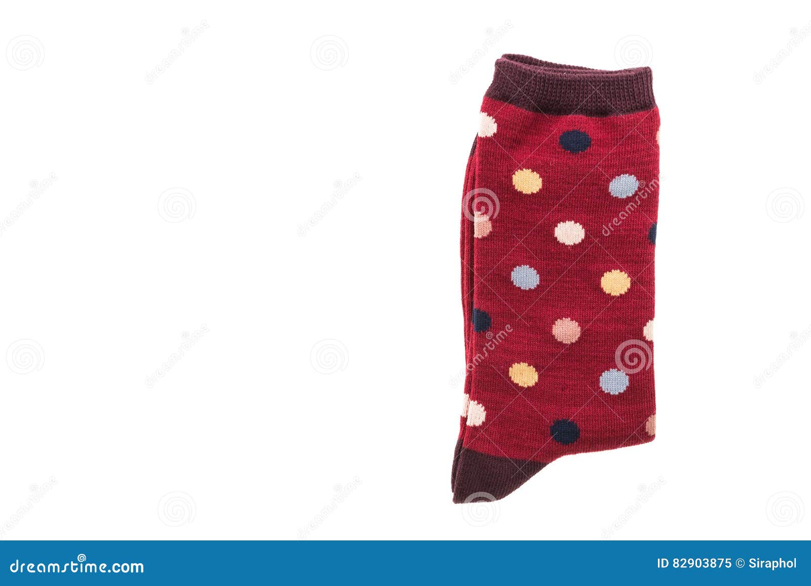 Pair of Cotton Sock for Clothing Stock Image - Image of clothes ...
