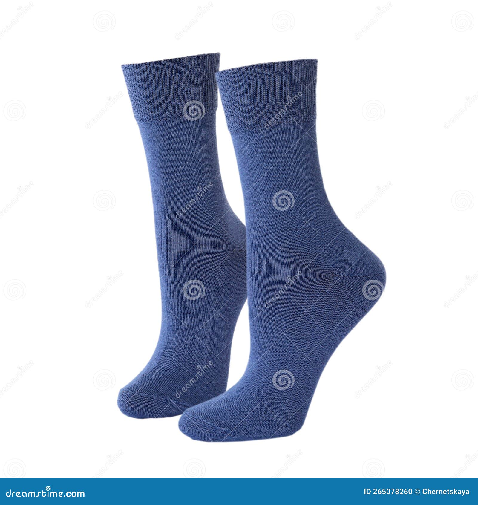 Pair of Dark Blue Socks Isolated on White Stock Photo - Image of clean ...