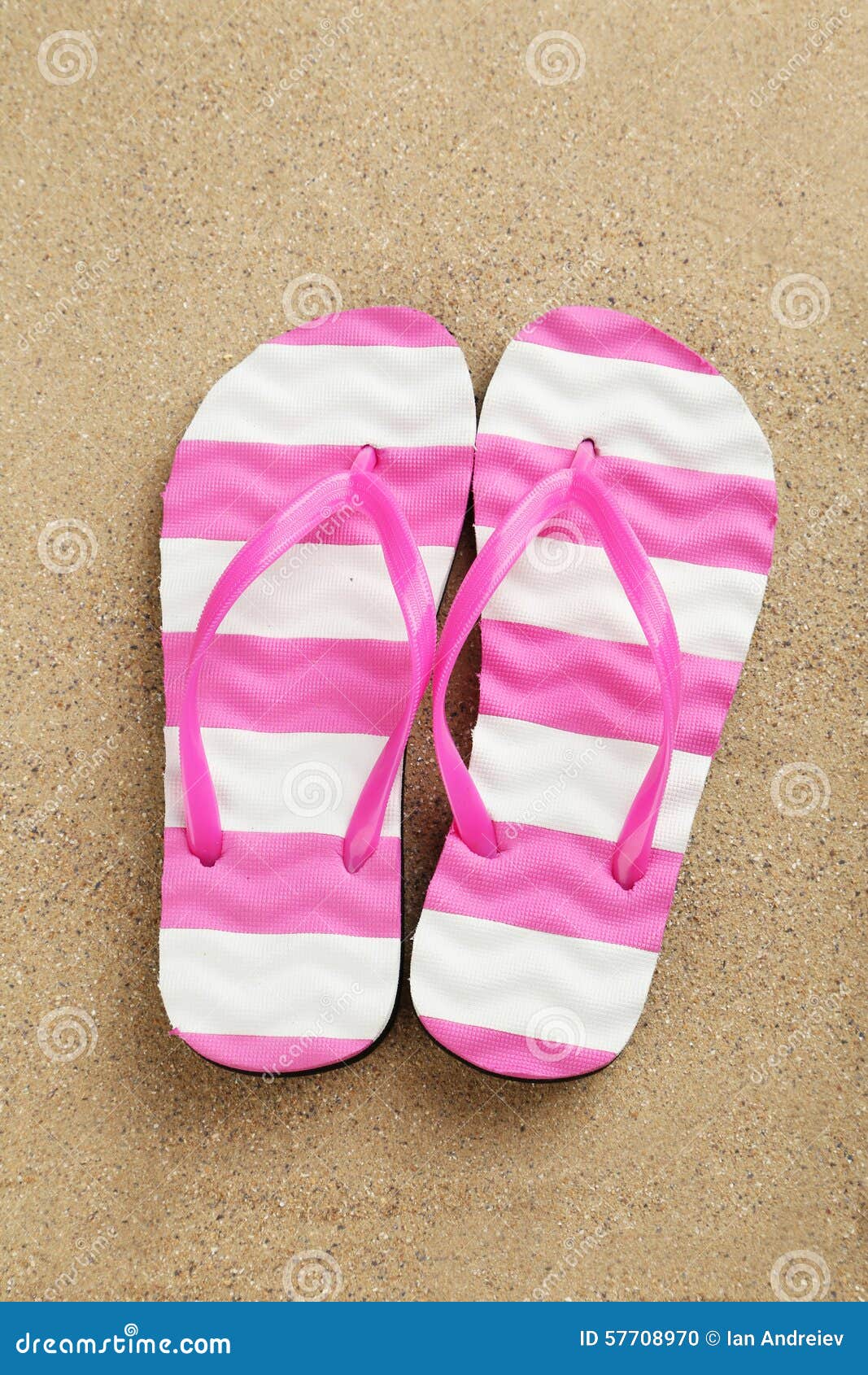 Pair of flip flops stock photo. Image of flipflops, summertime - 57708970