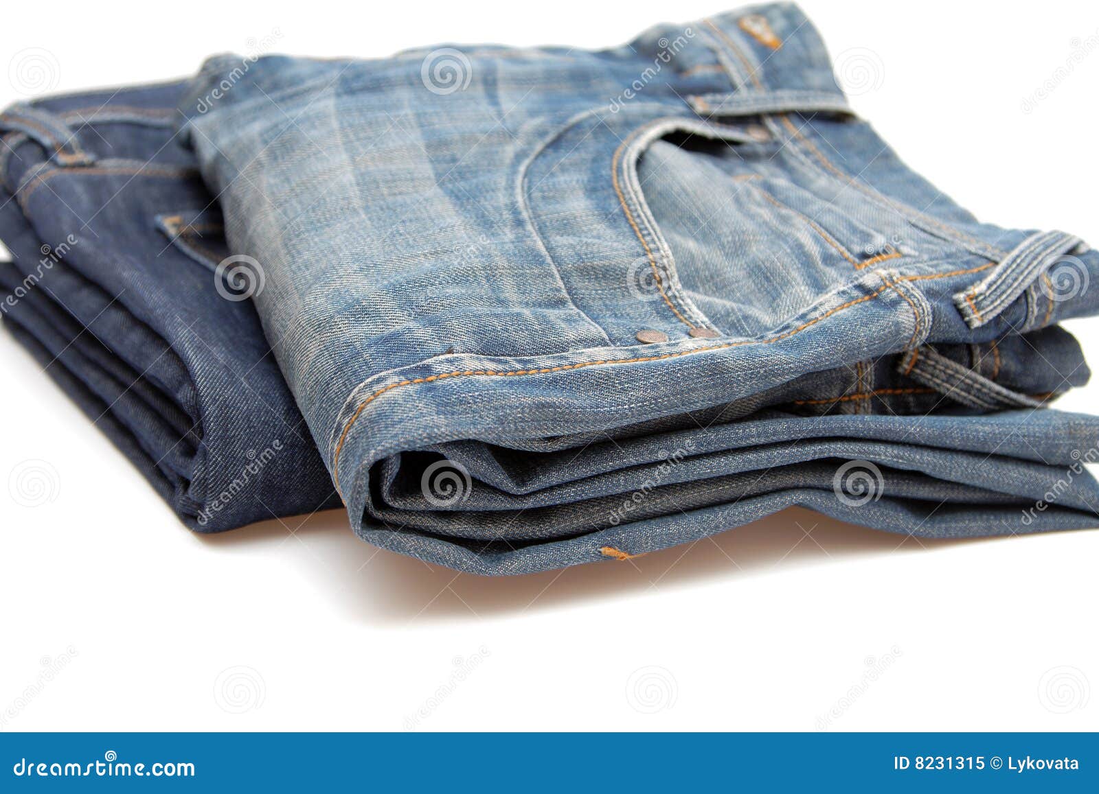 Pair of jeans stock image. Image of materials, pants, textures - 8231315