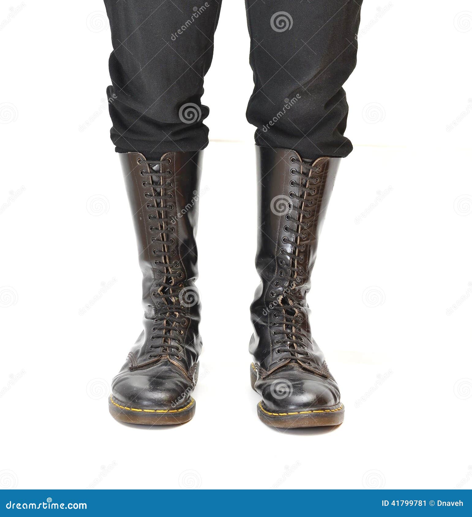 high leg boots mens