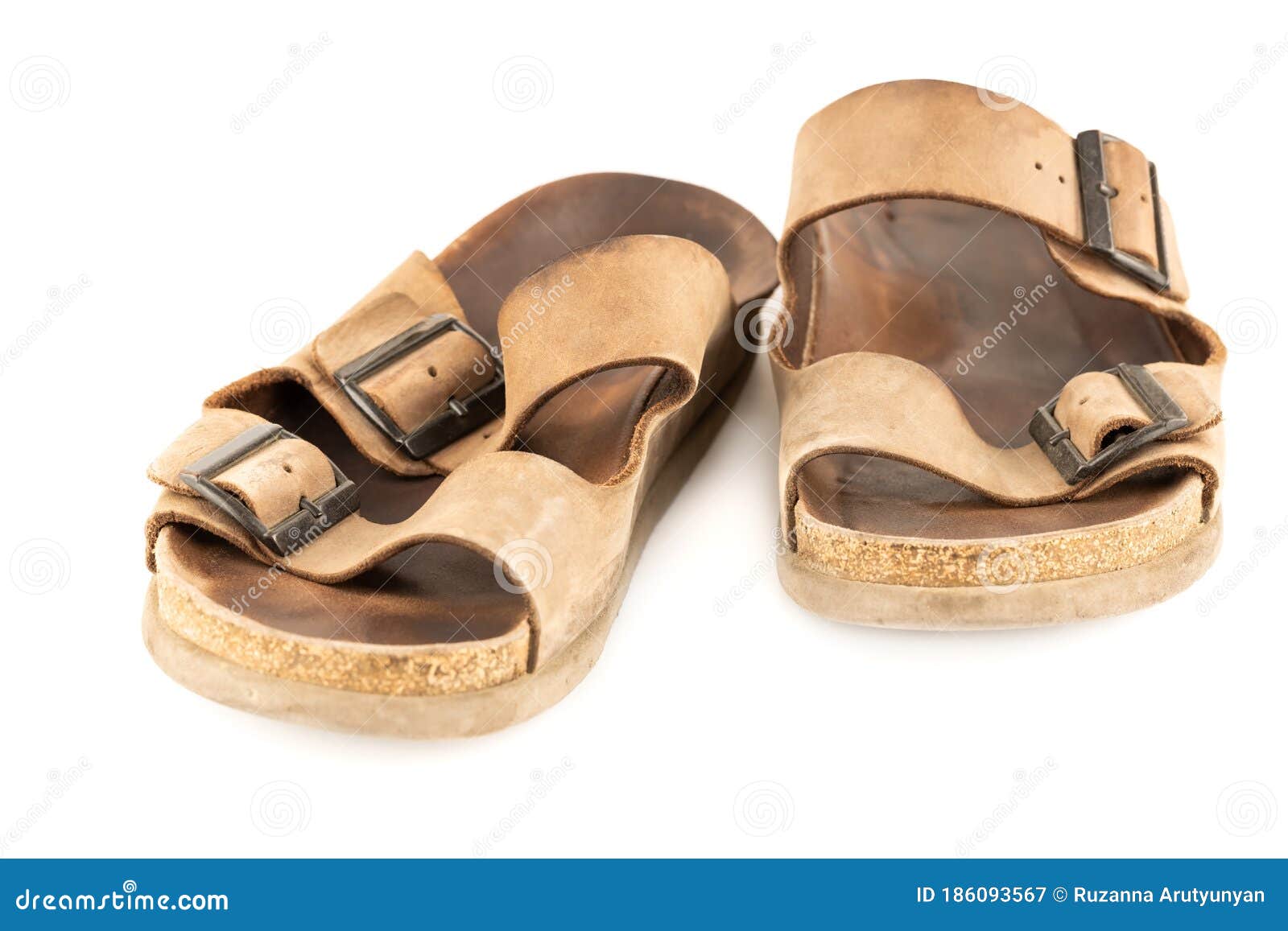 Old sandals stock image. Image of classic, pair, footwear - 186093567