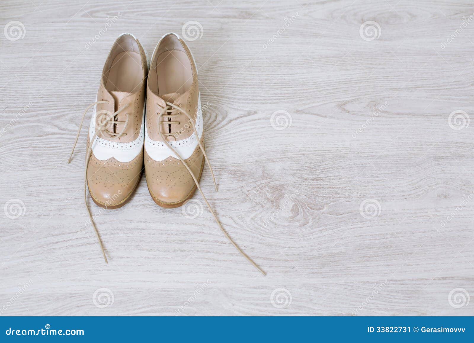 Pair of new shoes stock image. Image of laces, white - 33822731