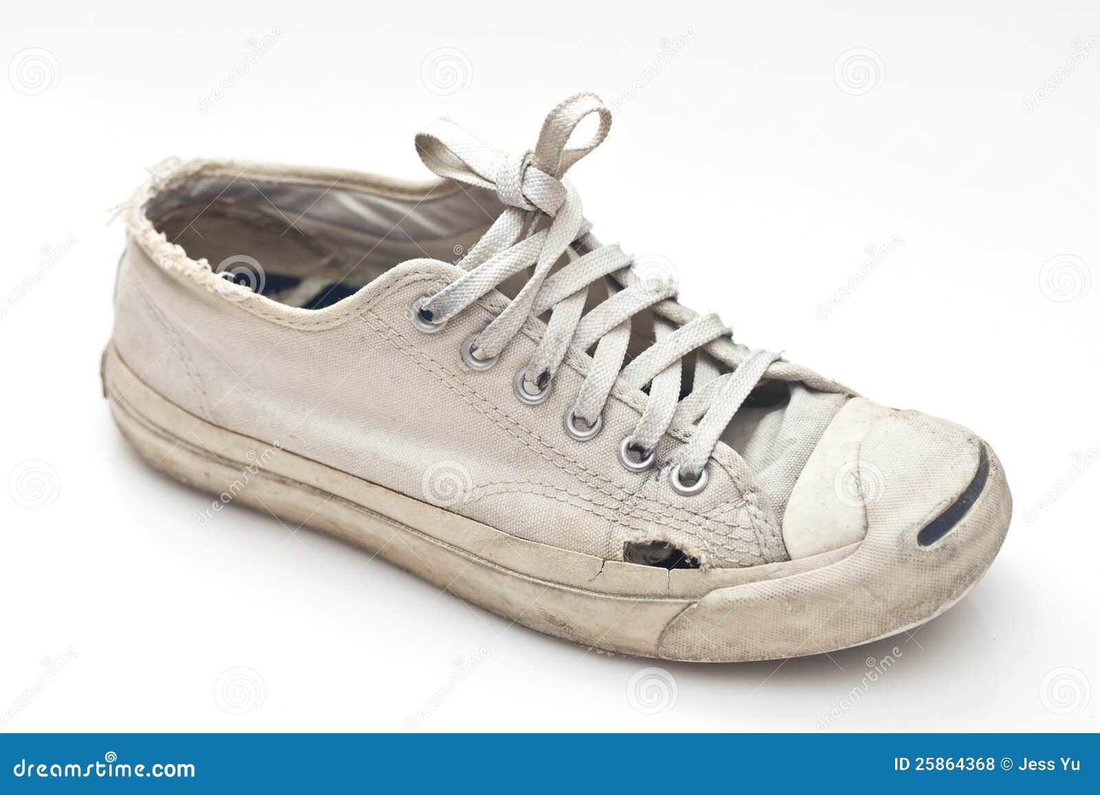 A pair of old sport shoes stock photo. Image of broken - 25864368