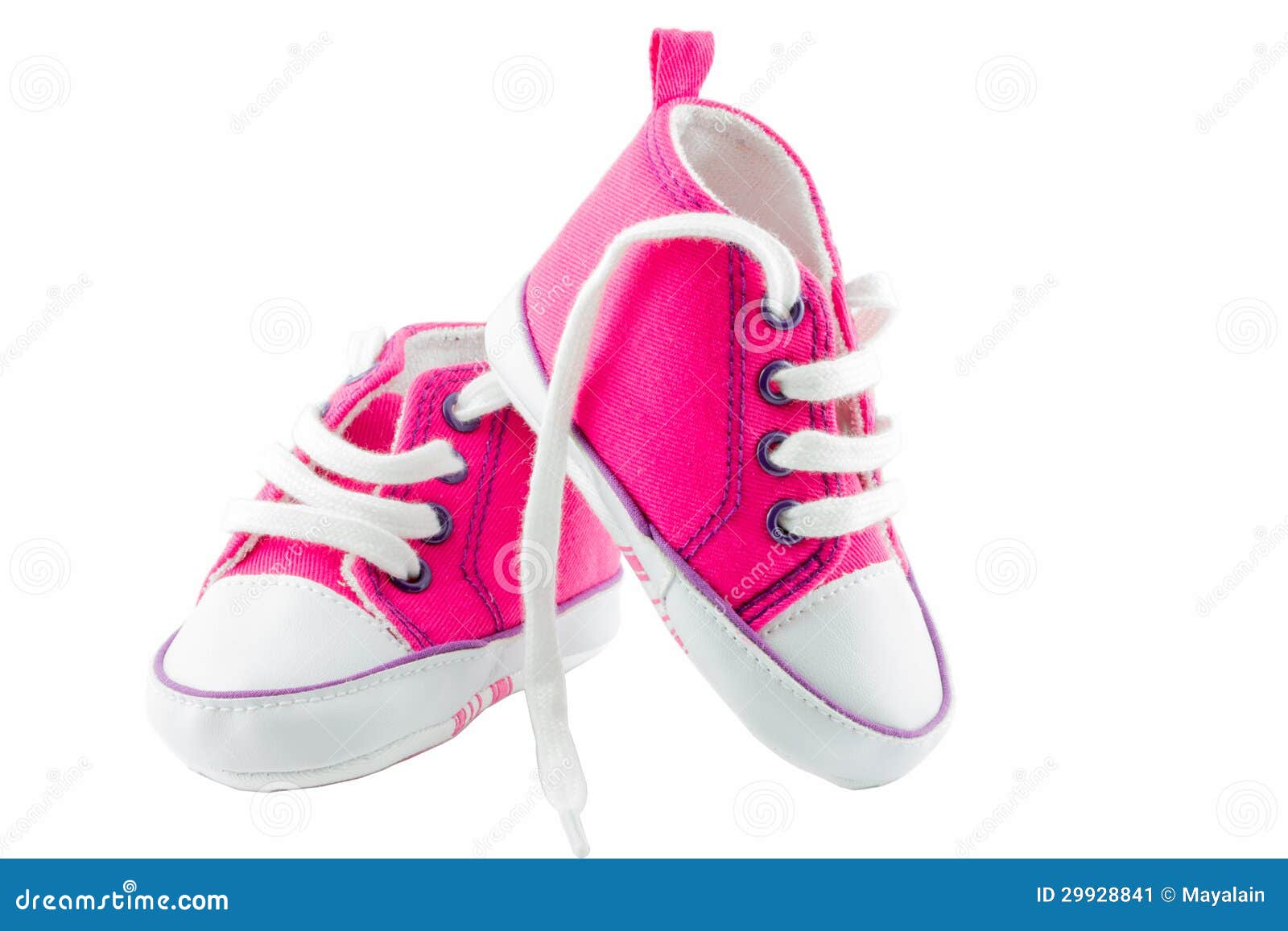 Pink baby shoes stock image. Image of baby, closeup, sport - 29928841