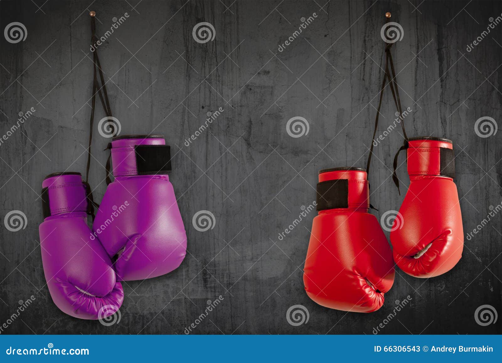 Pair of Purple Boxing Gloves Stock Image Image of equipment, knockout 66306543
