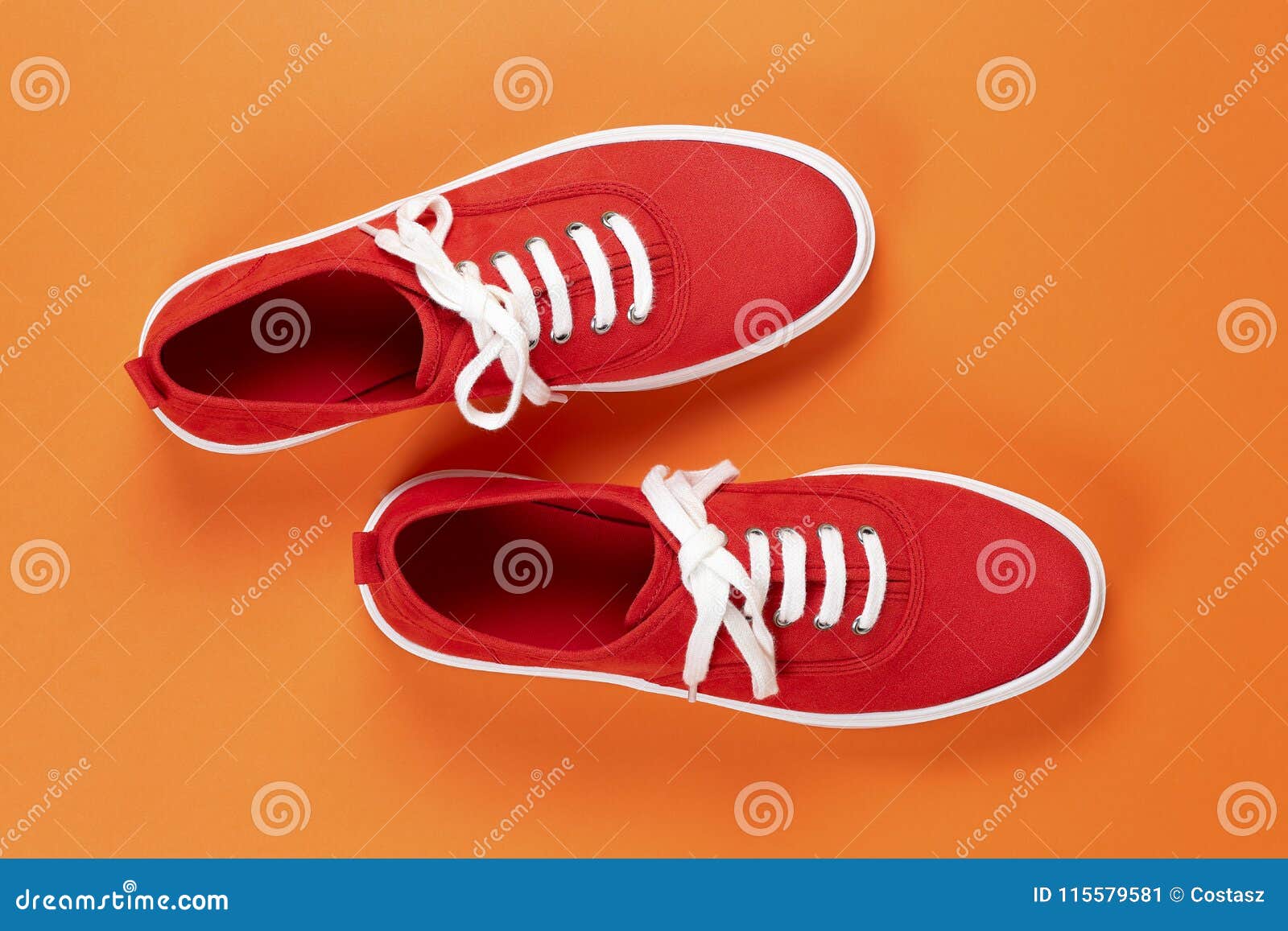 Red suede shoes stock image. Image of sneakers, modern - 115579581