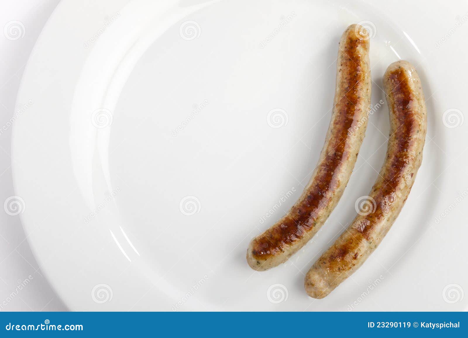 A Pair of Sausages on a