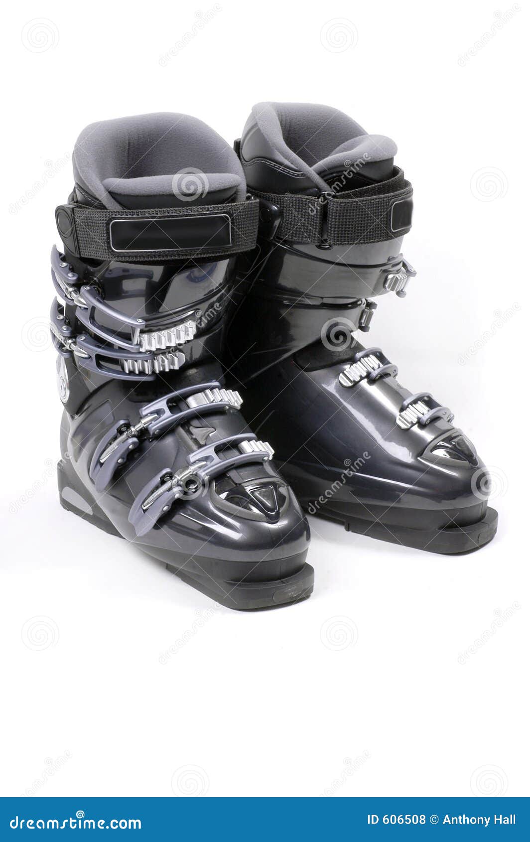Pair of Ski boots stock photo. Image of insulated, gondola 606508