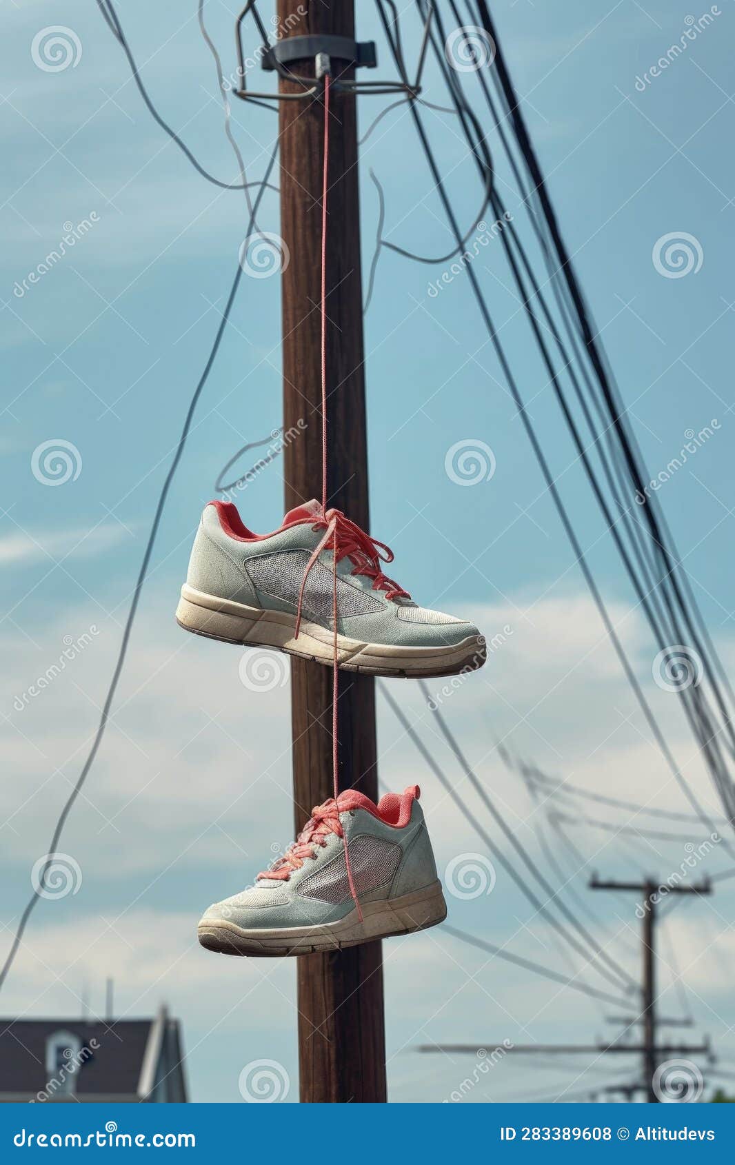 278 Cable Shoe Hanging Stock Photos, High-Res Pictures, and Images - Getty  Images