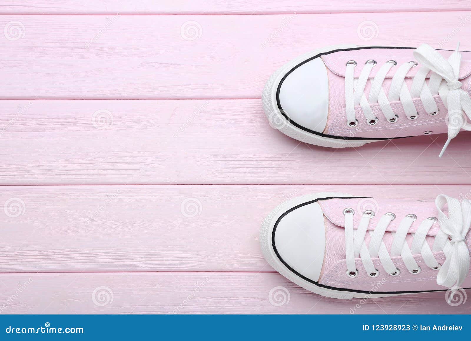 Pair of sneakers stock image. Image of classic, pink - 123928923