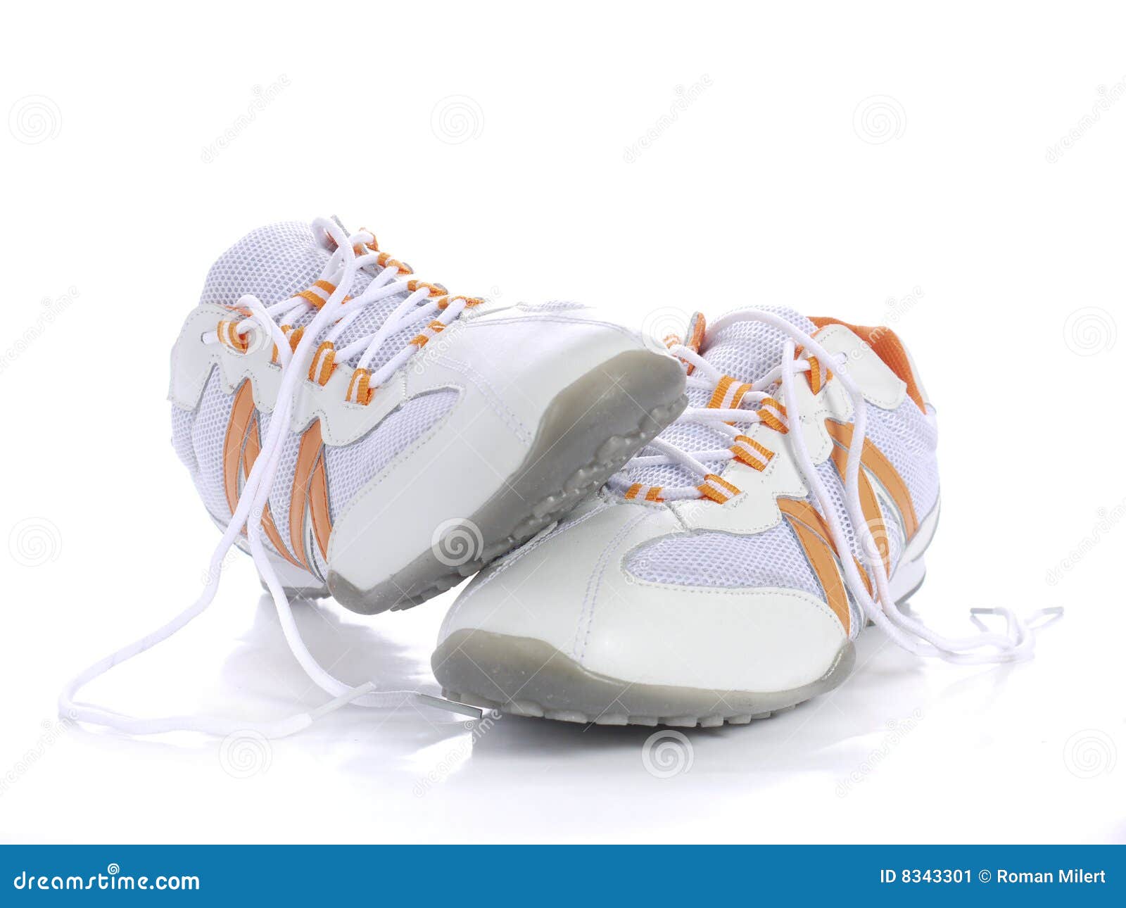Pair of snickers stock image. Image of isolated, textile - 8343301