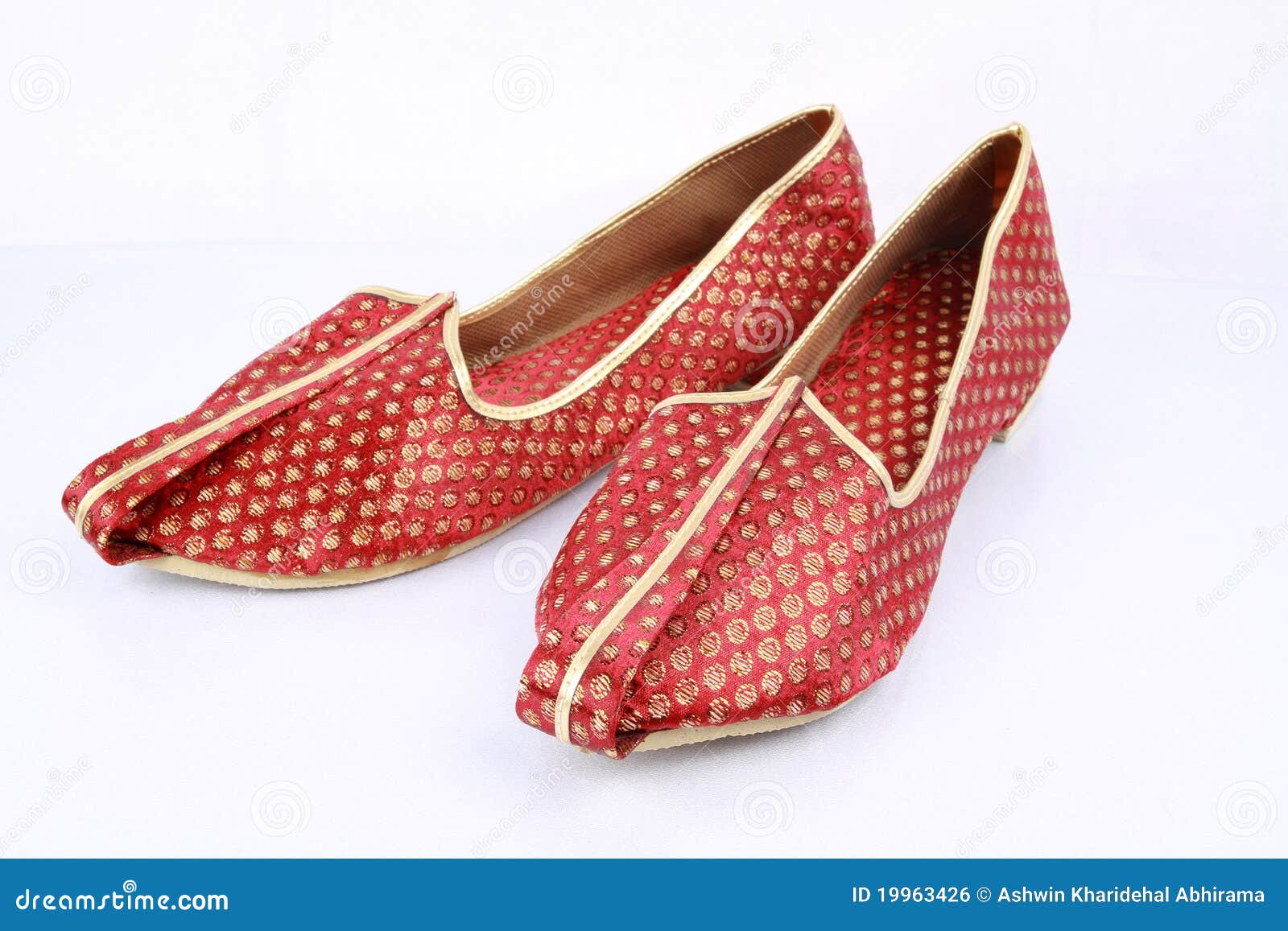 Pair of Traditional Indian Shoes. Stock Photo Image of pair, indian 19963426