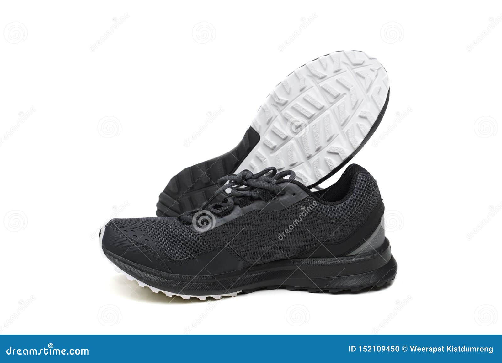 A Pair of Trail Running Shoes Stock Photo - Image of lifestyle, foot ...