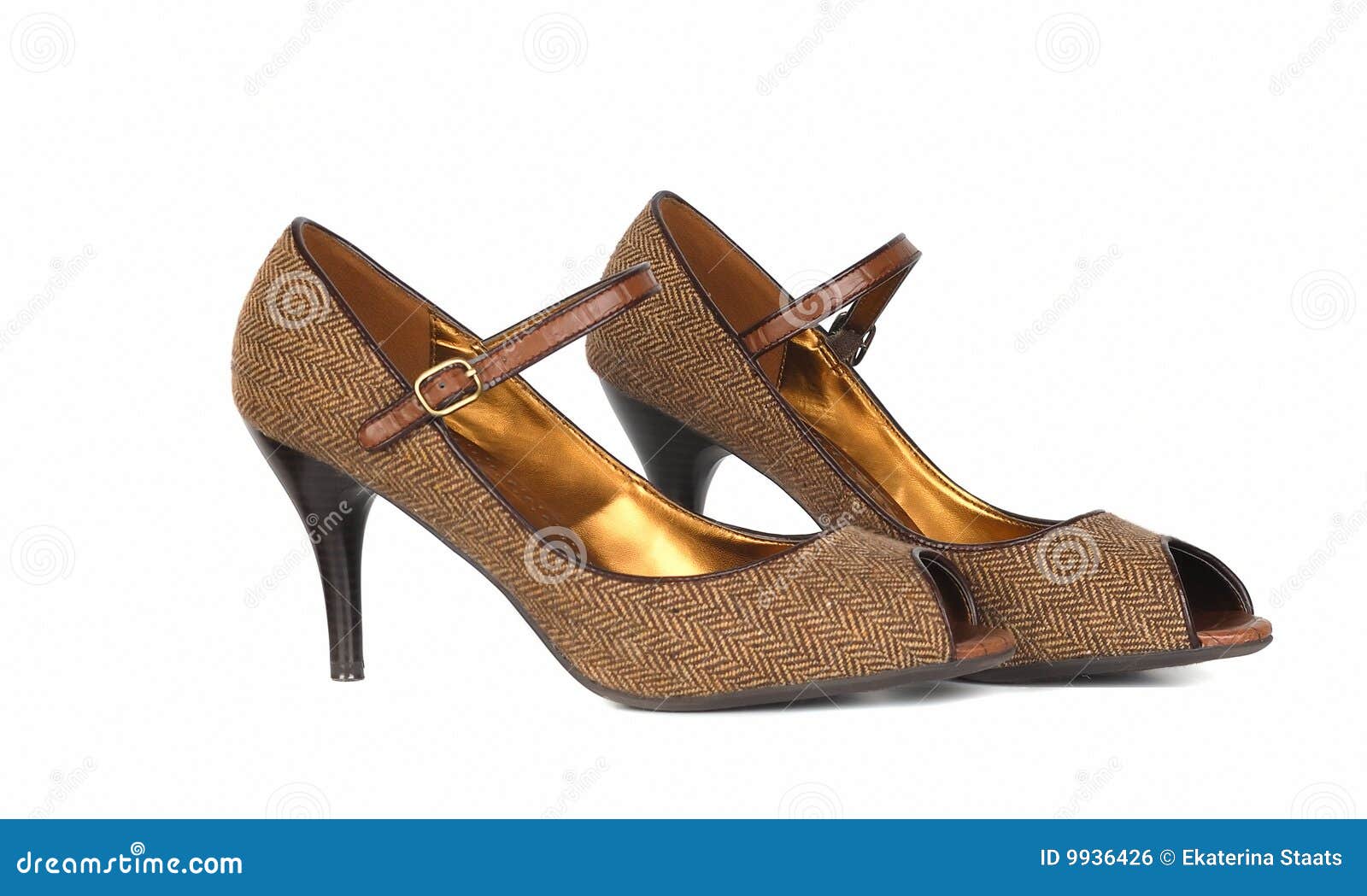 Pair Of Womens Shoes Royalty Free Stock Image - Image: 9936426