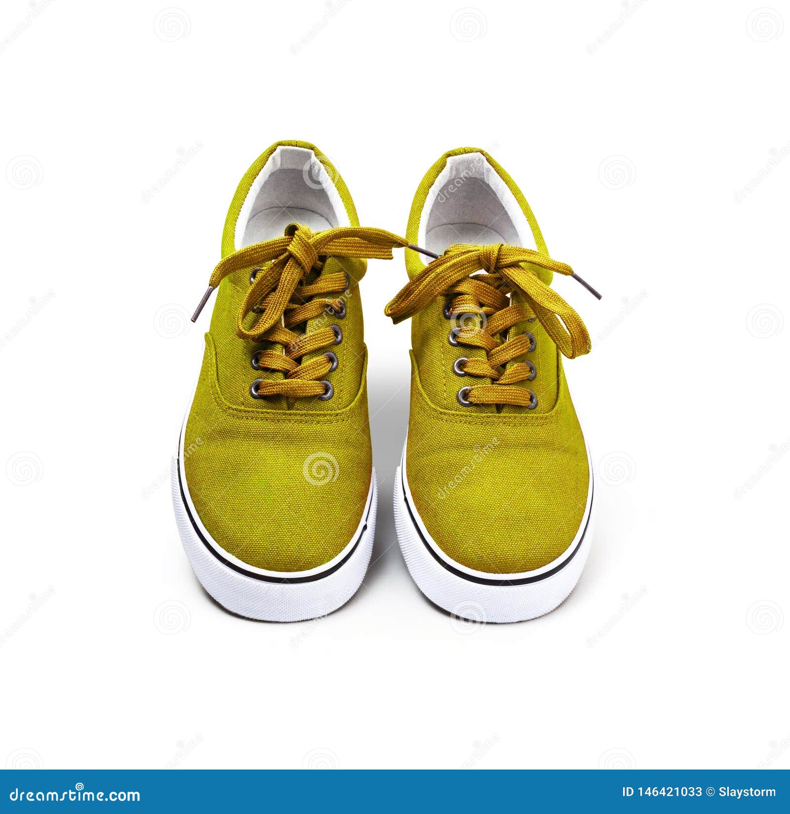 yellow canvas shoes online
