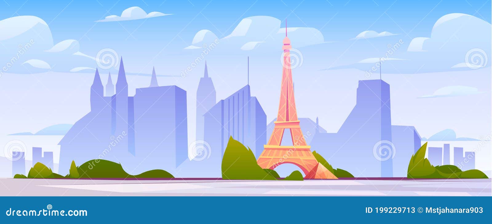 Paisaje De París, Fondo Del Horizonte De La Ciudad De Francia Ilustración del Vector - Ilustración de exterior, cityscape: 199229713 Paisaje De París, Fondo Del Horizonte De La Ciudad De Francia Ilustración del Vector - Ilustración de exterior, cityscape: 199229713