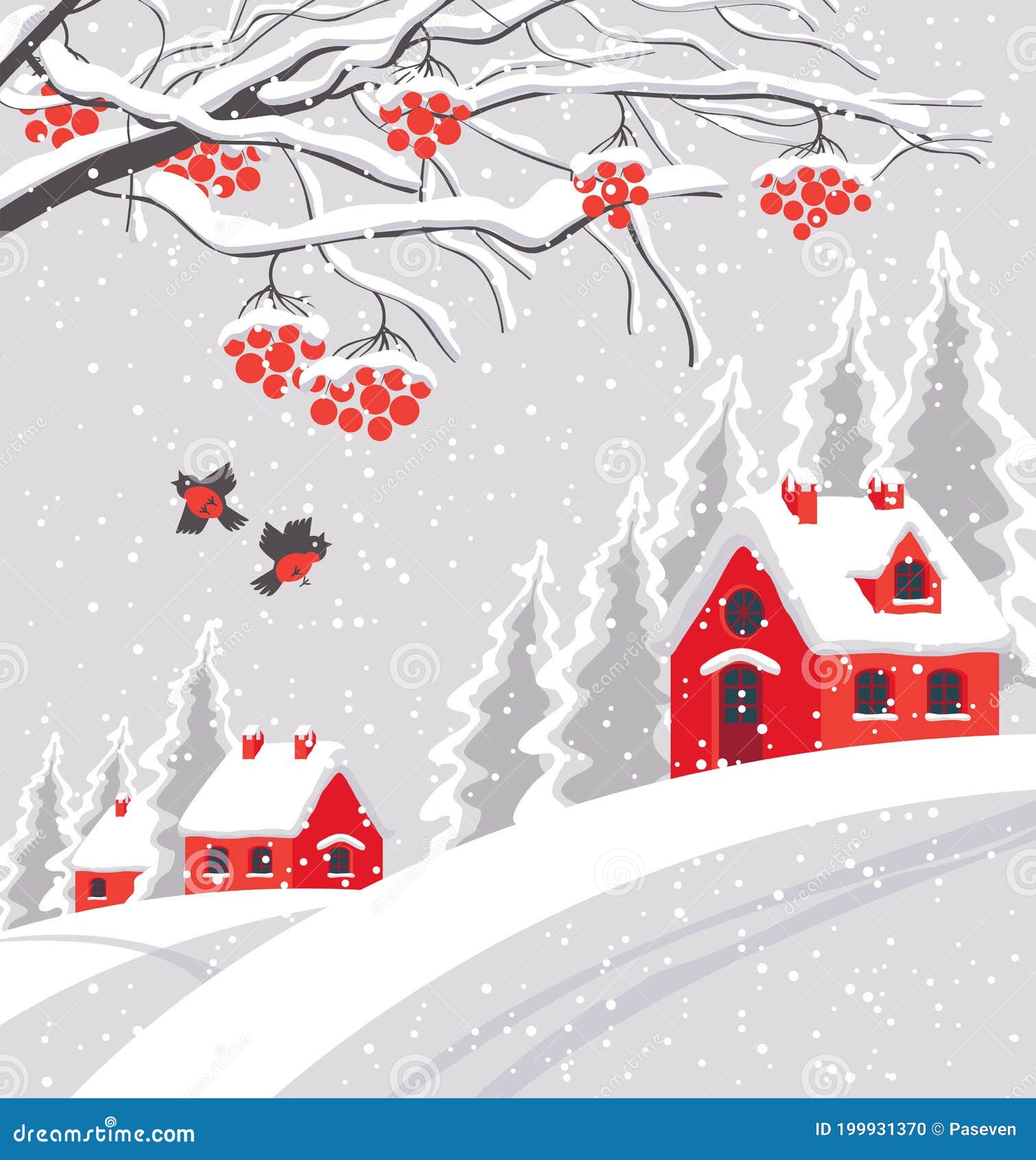 Paisaje De Pueblo Nevado En Invierno Al Estilo De Las Caricaturas Ilustración del Vector - Ilustración de navidad, historieta: 199931370 Paisaje De Pueblo Nevado En Invierno Al Estilo De Las Caricaturas Ilustración del Vector - Ilustración de navidad, historieta: 199931370