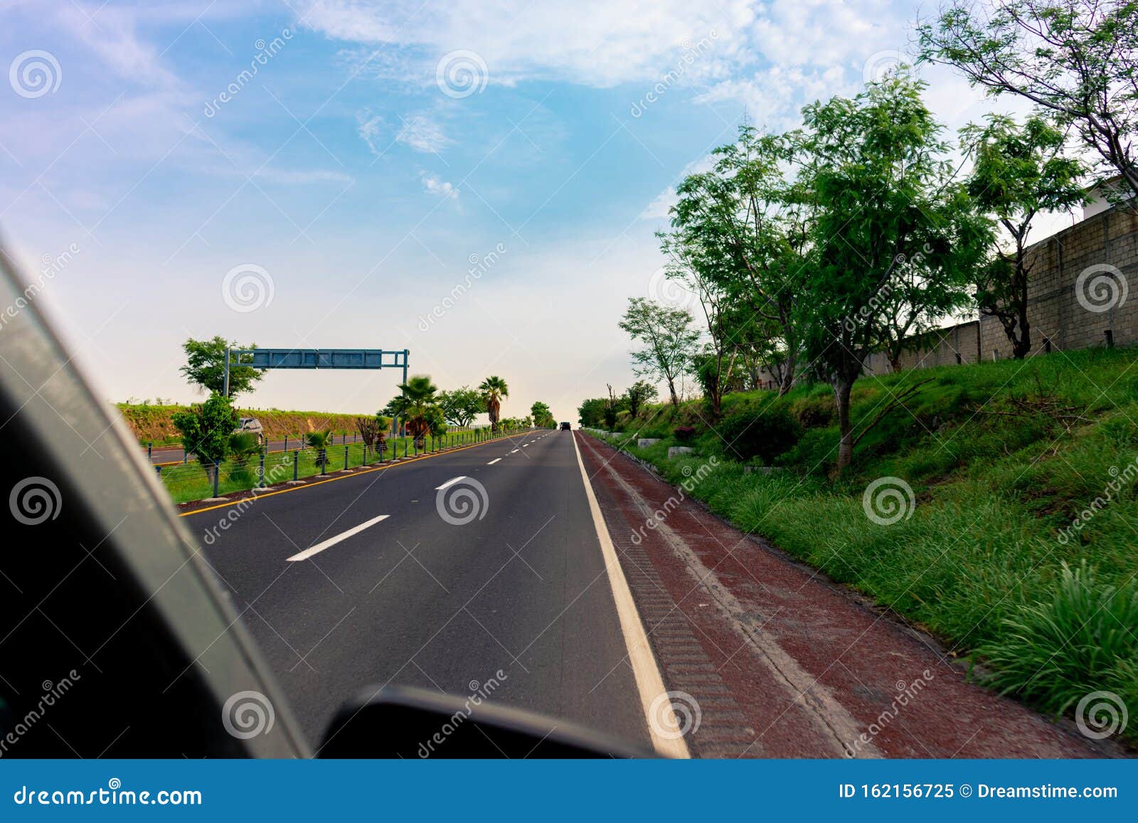 landscape in morelos state, mexico