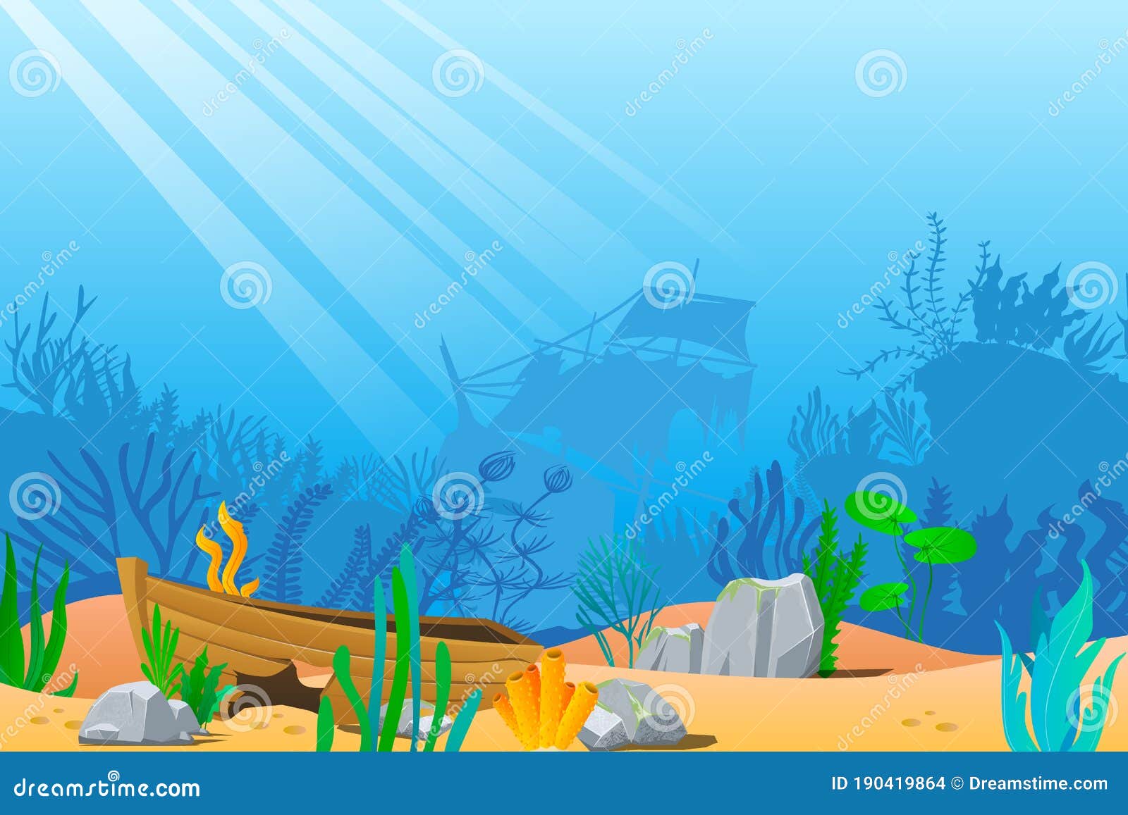 Paisaje Submarino De Dibujos Animados Ilustración del Vector - Ilustración de profundamente, cabrito: 190419864 Paisaje Submarino De Dibujos Animados Ilustración del Vector - Ilustración de profundamente, cabrito: 190419864