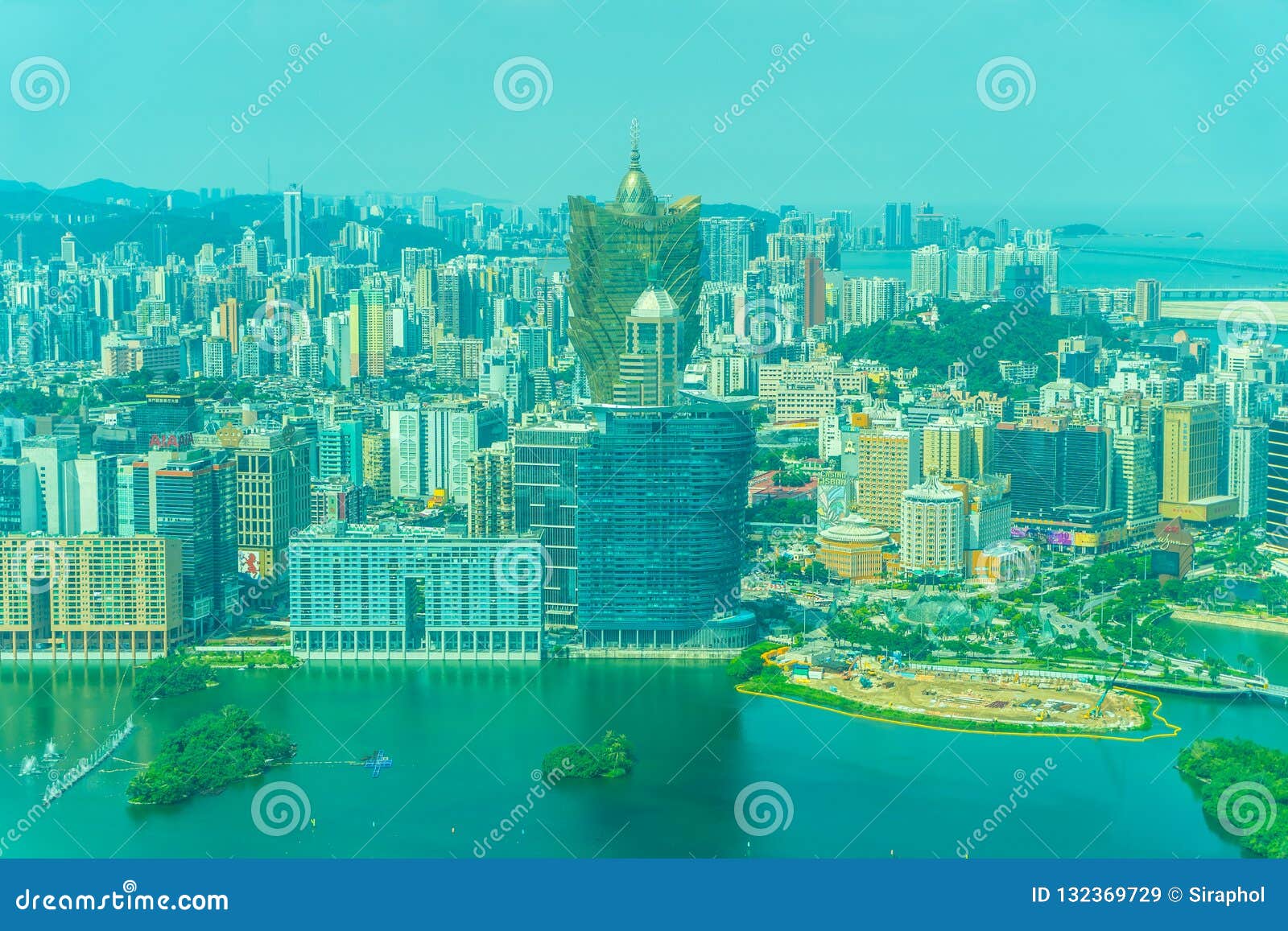 Paisaje Urbano Hermoso Del Edificio De La Arquitectura En Macao Imagen paisaje-urbano-hermoso-del-edificio-de-la-arquitectura-en-macao-imagen