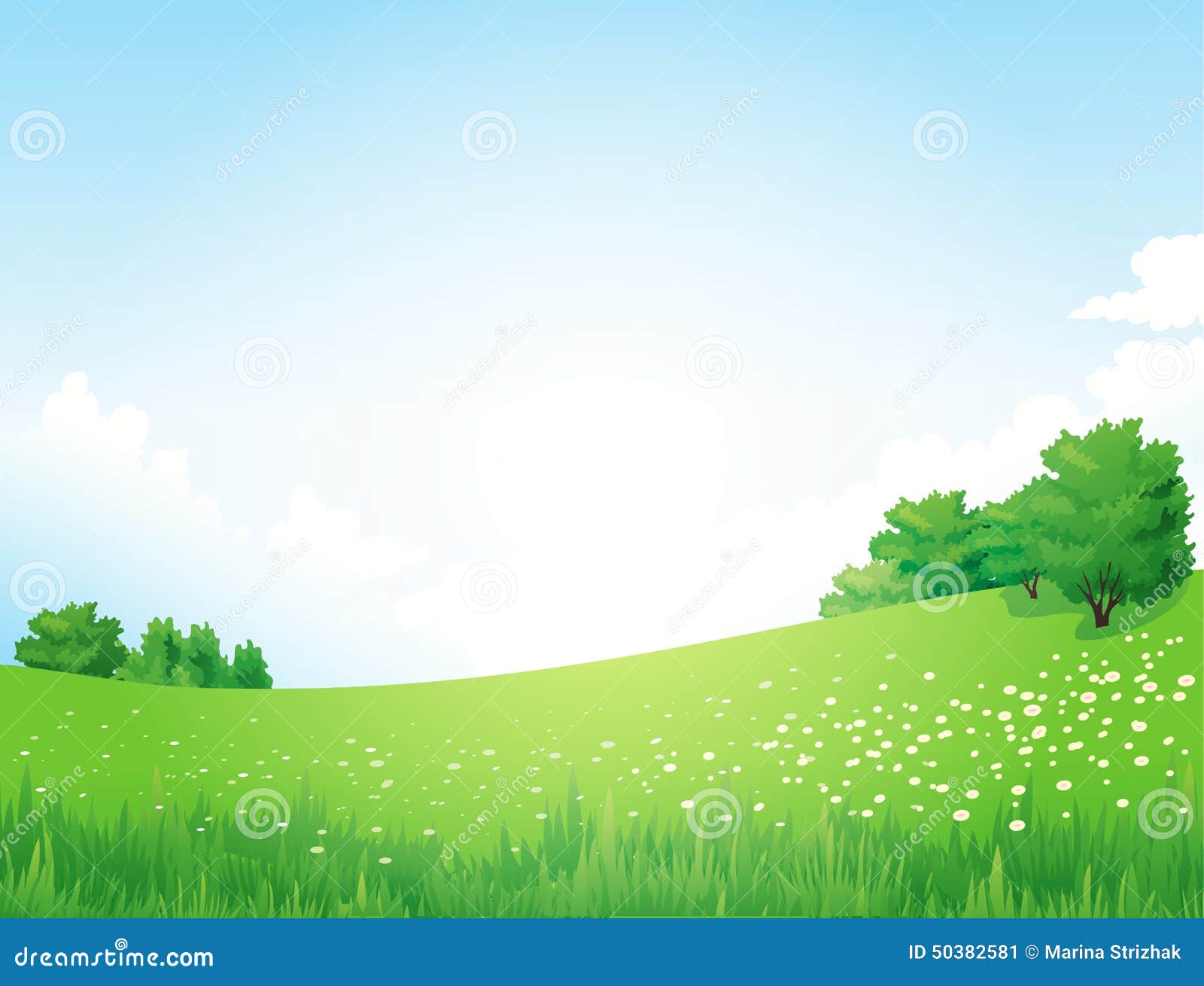 Paisaje Verde Con Las Flores De Las Nubes De Los árboles Ilustración del Vector - Ilustración de verde, cubo: 50382581 Paisaje Verde Con Las Flores De Las Nubes De Los árboles Ilustración del Vector - Ilustración de verde, cubo: 50382581