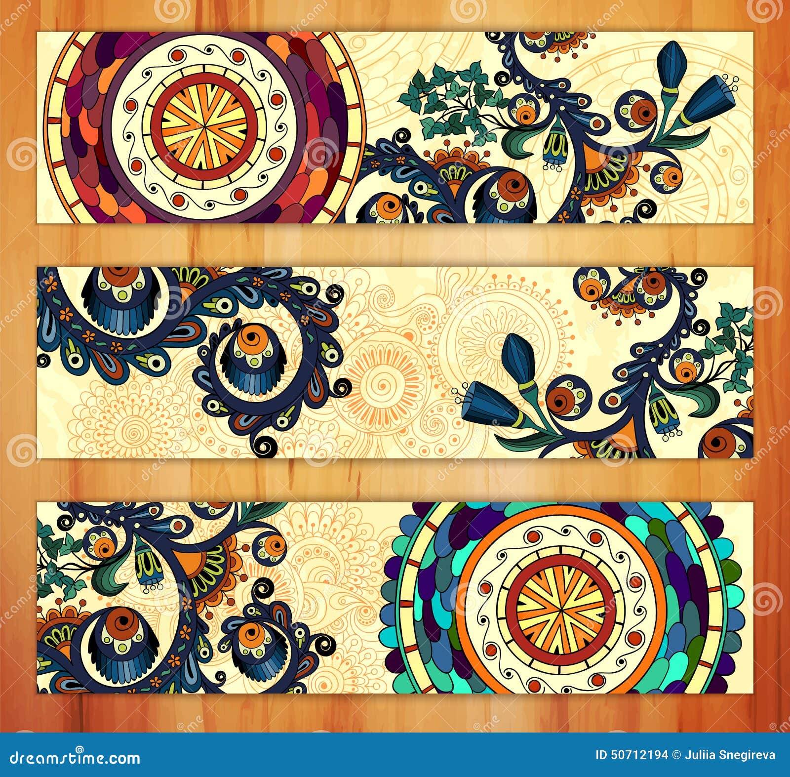 Paisley Ethnic Batik Backgrounds Stock Vector Paisley Ethnic Batik Backgrounds Stock Vector