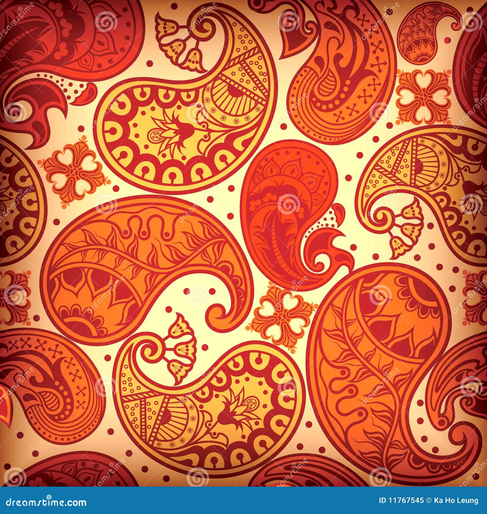 Paisley Pattern stock vector. Illustration of texture 11767545