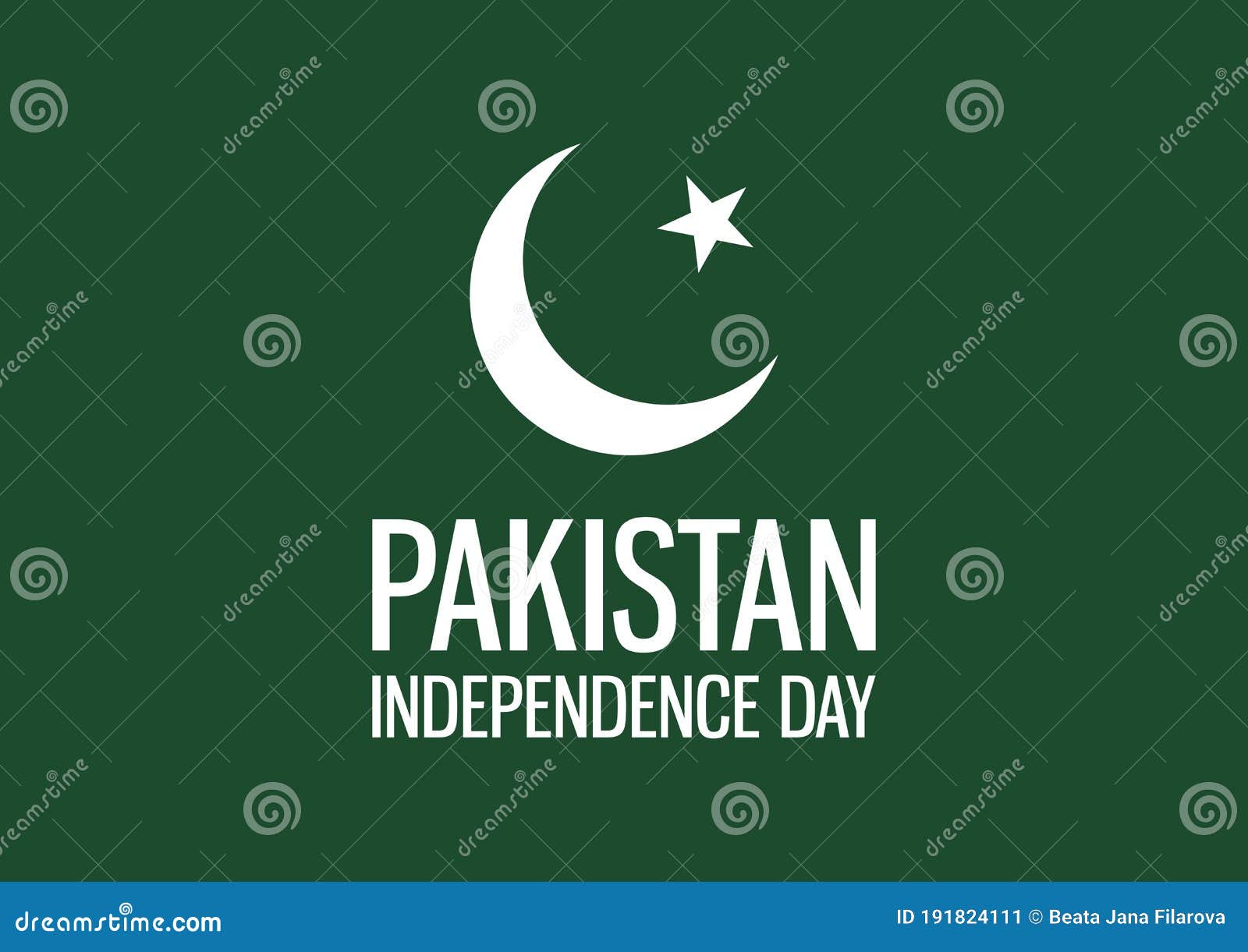 pakistan independence day poster with pakistan flag 