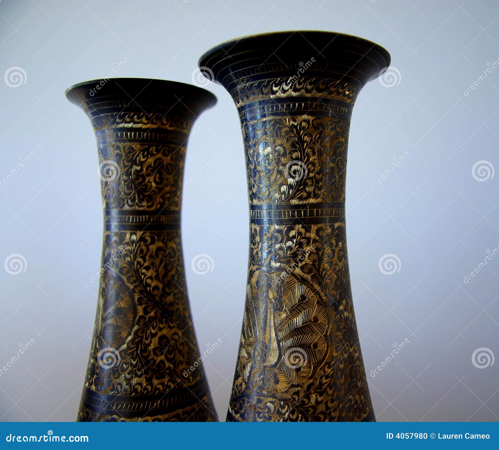 Pakistani Vases stock photo. Image of interior, engrave 4057980