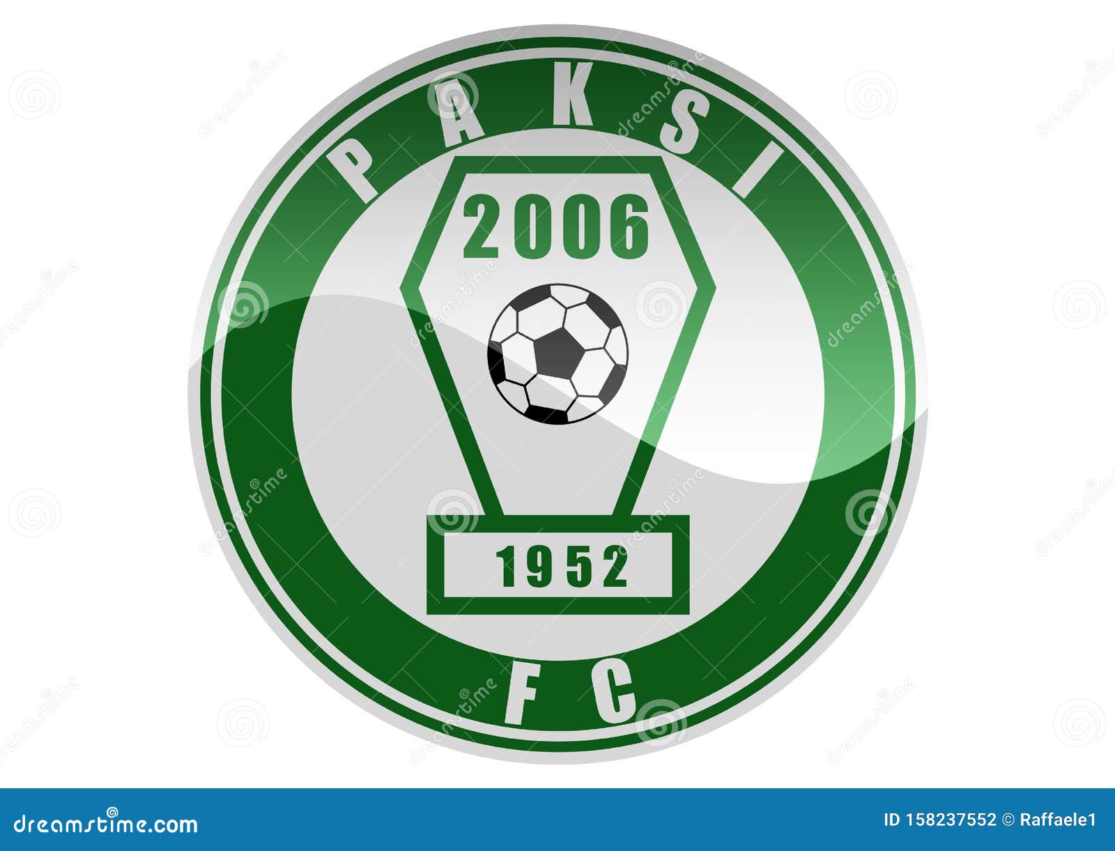 Paksi FC Logo editorial photography. Illustration of vector