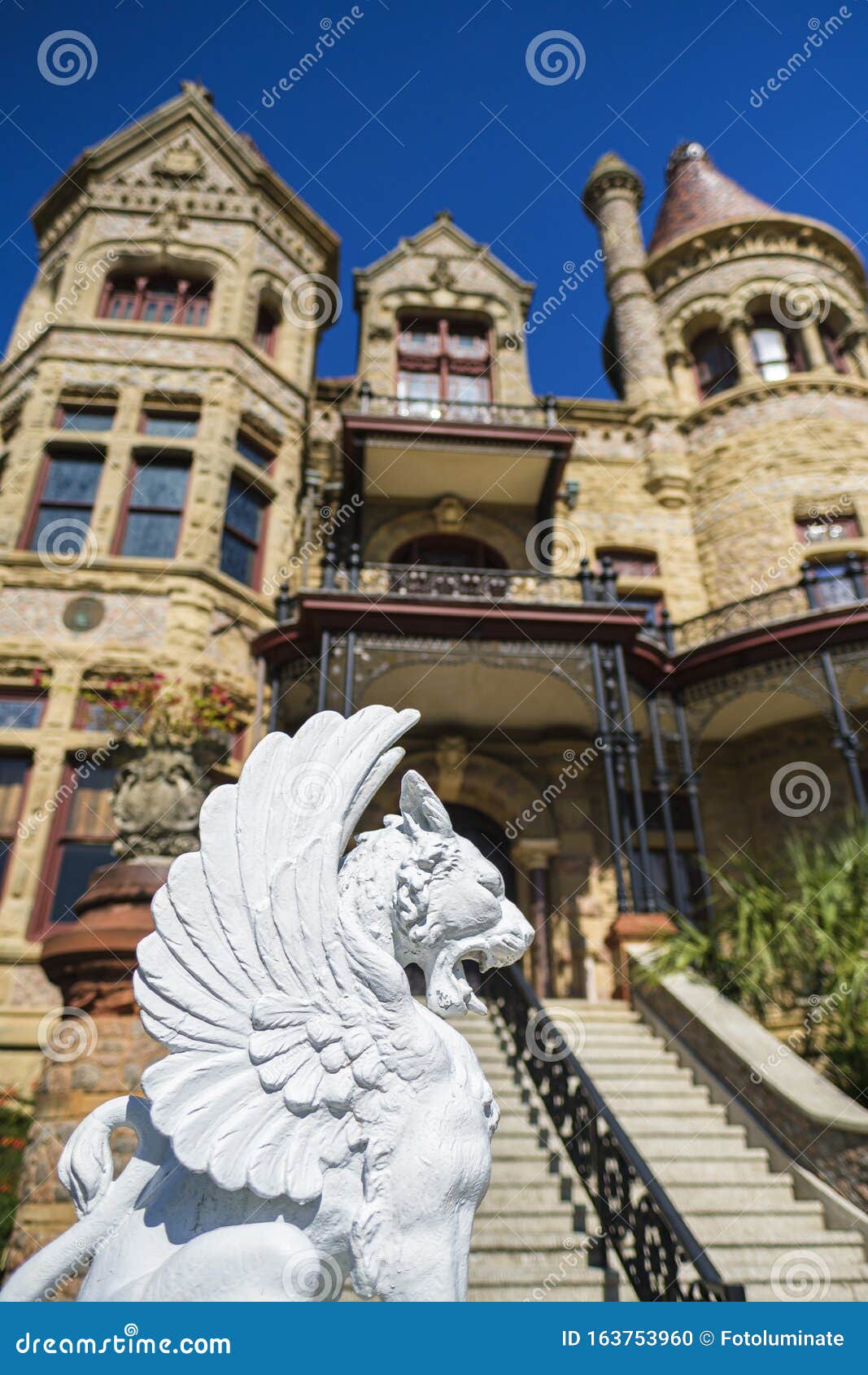 Foto de Palácio Do Bispo Em Galveston e mais fotos de stock de