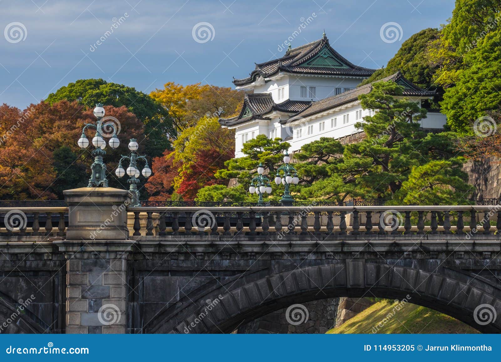 Palacio Imperial De Tokyo Imagem De Stock Imagem De Nave