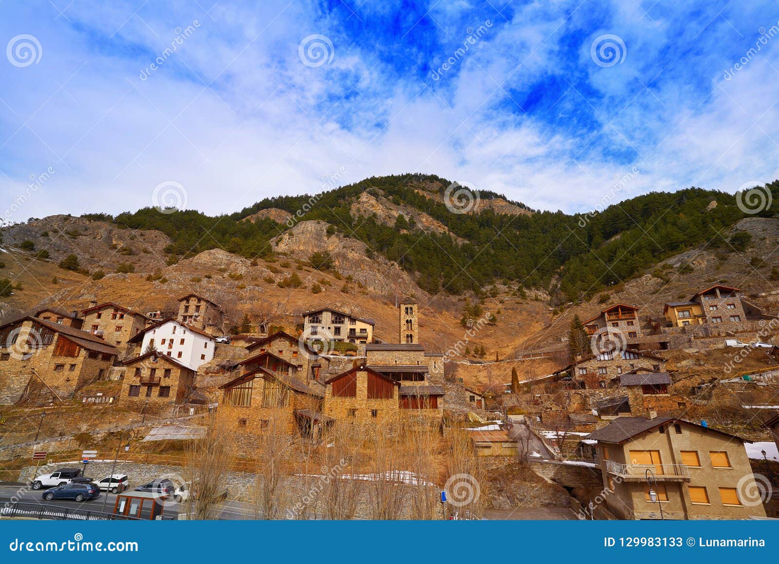 pal village in andorra pyrenees