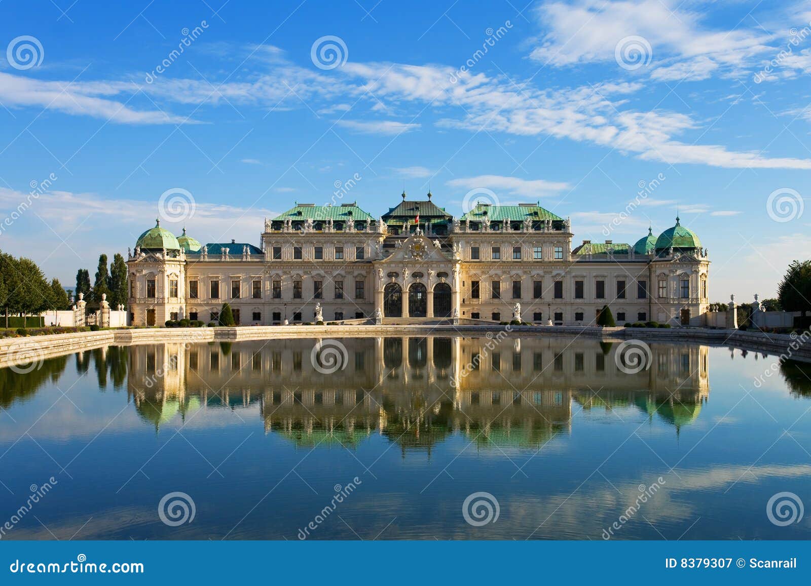 palace belvedere in vienna