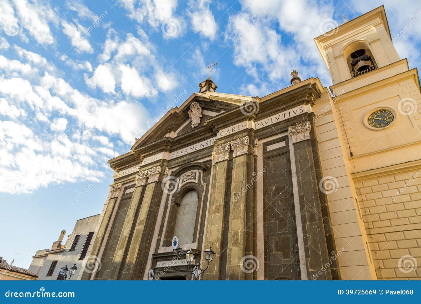 palace in castelli romani, italy