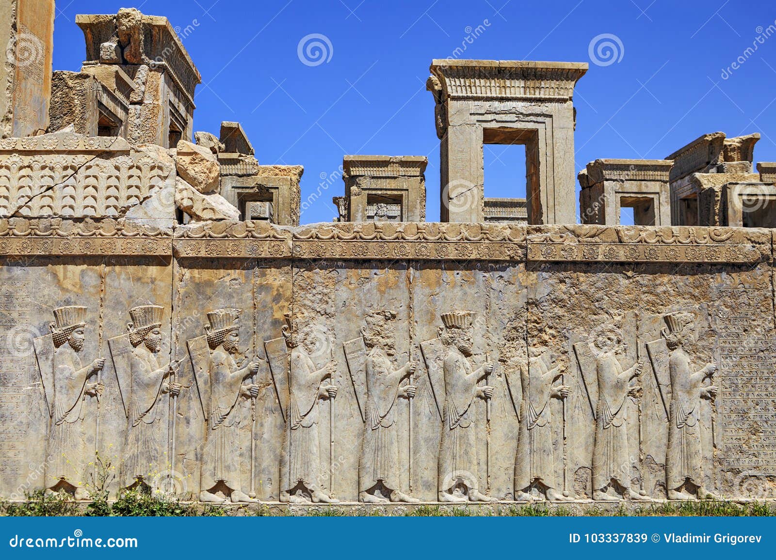 Persian Empire Apadana Palace Achaemenid Persepolis Shiraz Persia Fridge Magnet