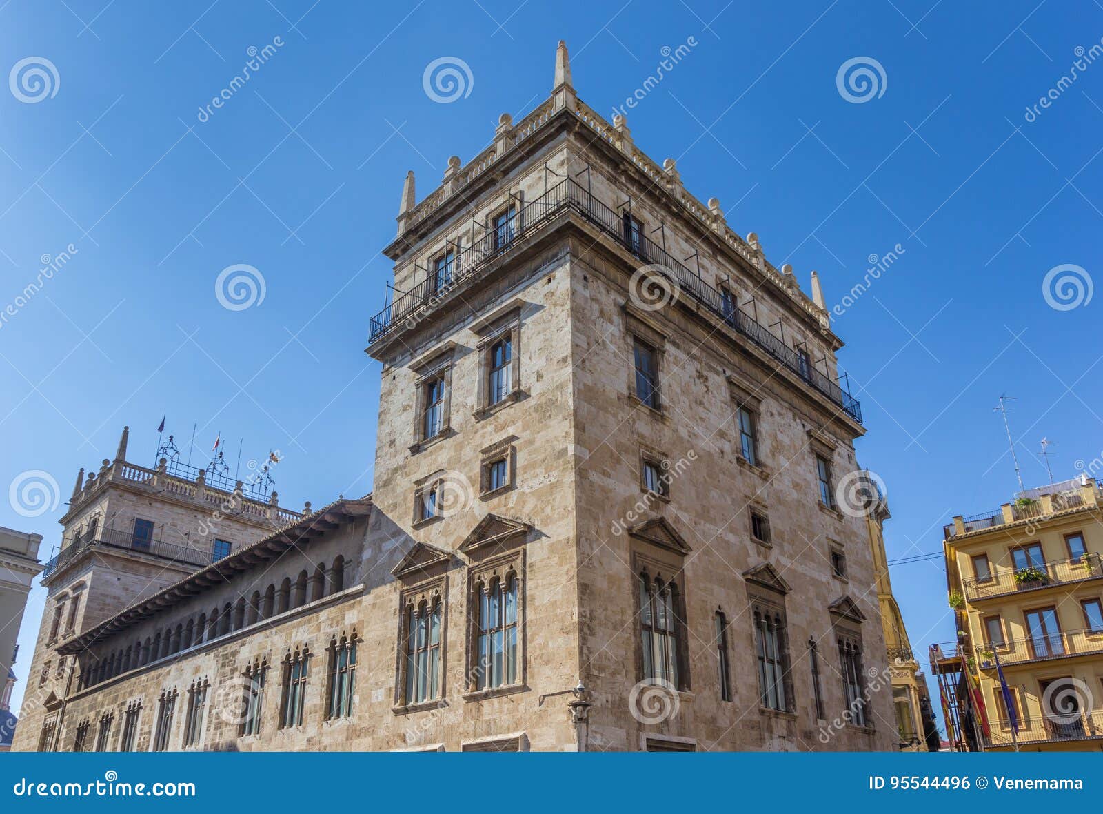 palace of the generalitat in valencia