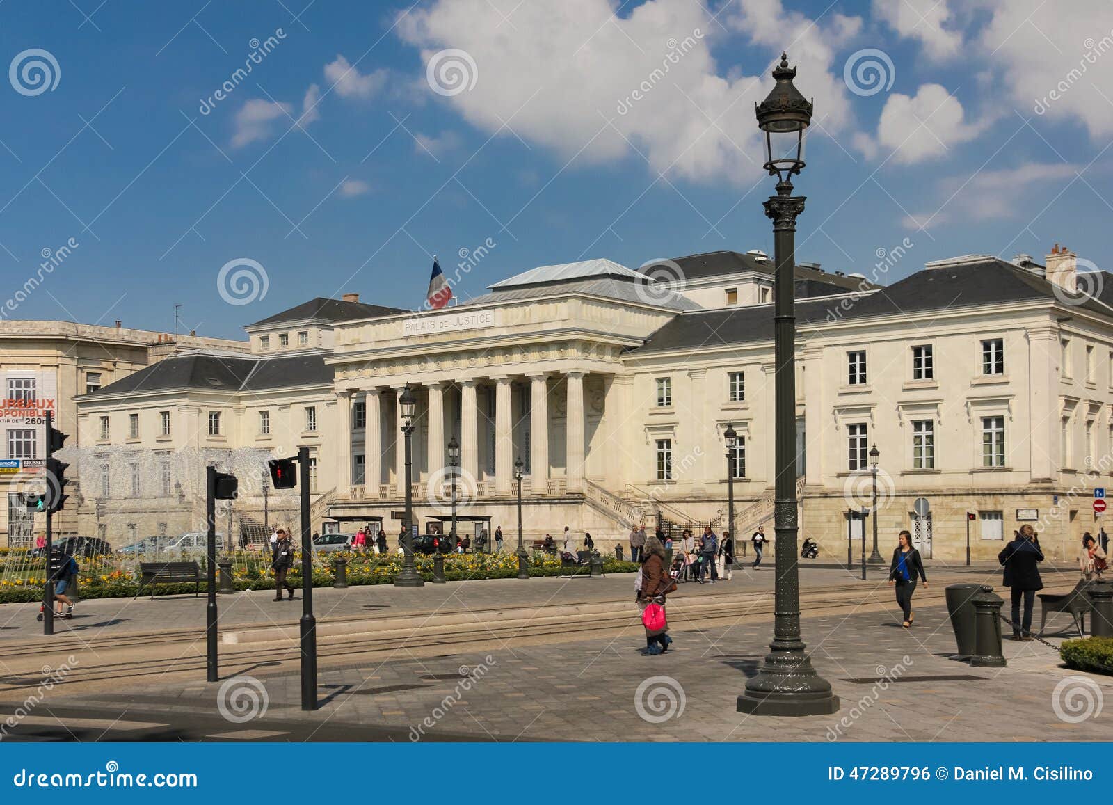 Palace of Justice. Tours. France Editorial Photo - Image of culture, city:  47289796