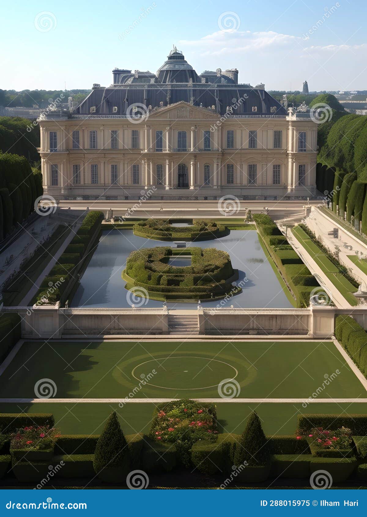 palace of versaille background